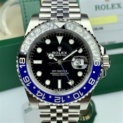 gmt master rolex batman|used Rolex Batman for sale.